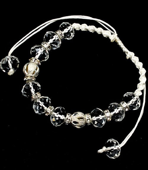 Glass Bead Cord Bracelet